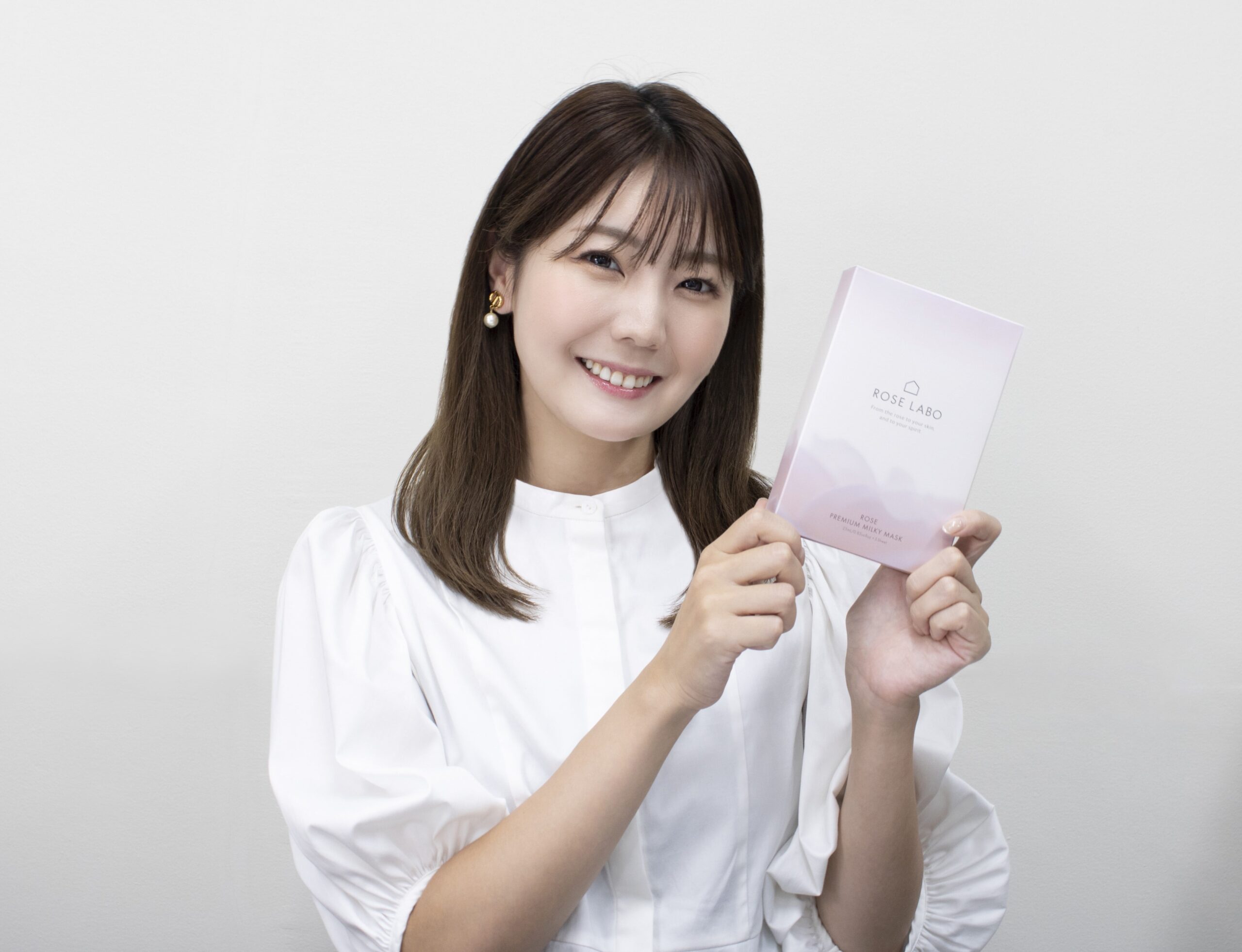 ローズプレミアムミルキーマスクとROSE LABO代表田中綾華