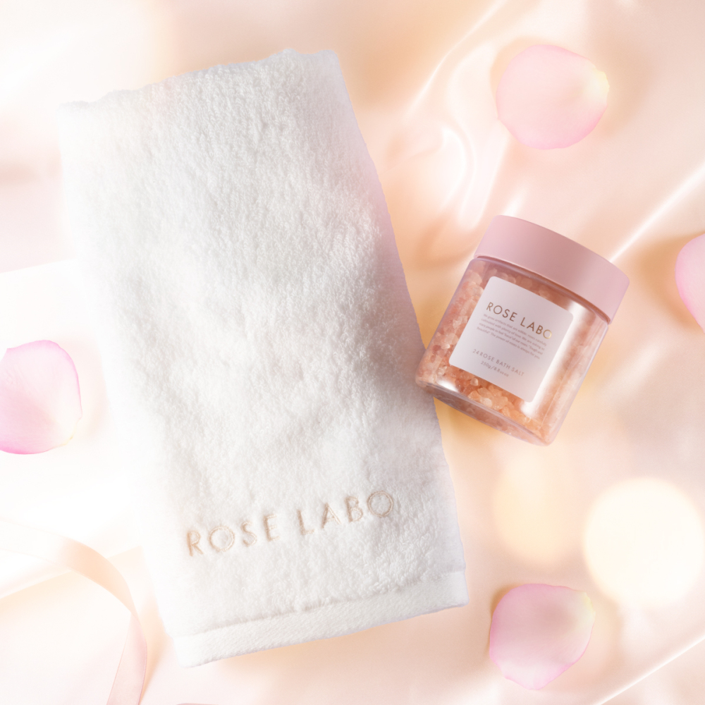 24ROSE® ローズバスソルト&タオルギフト