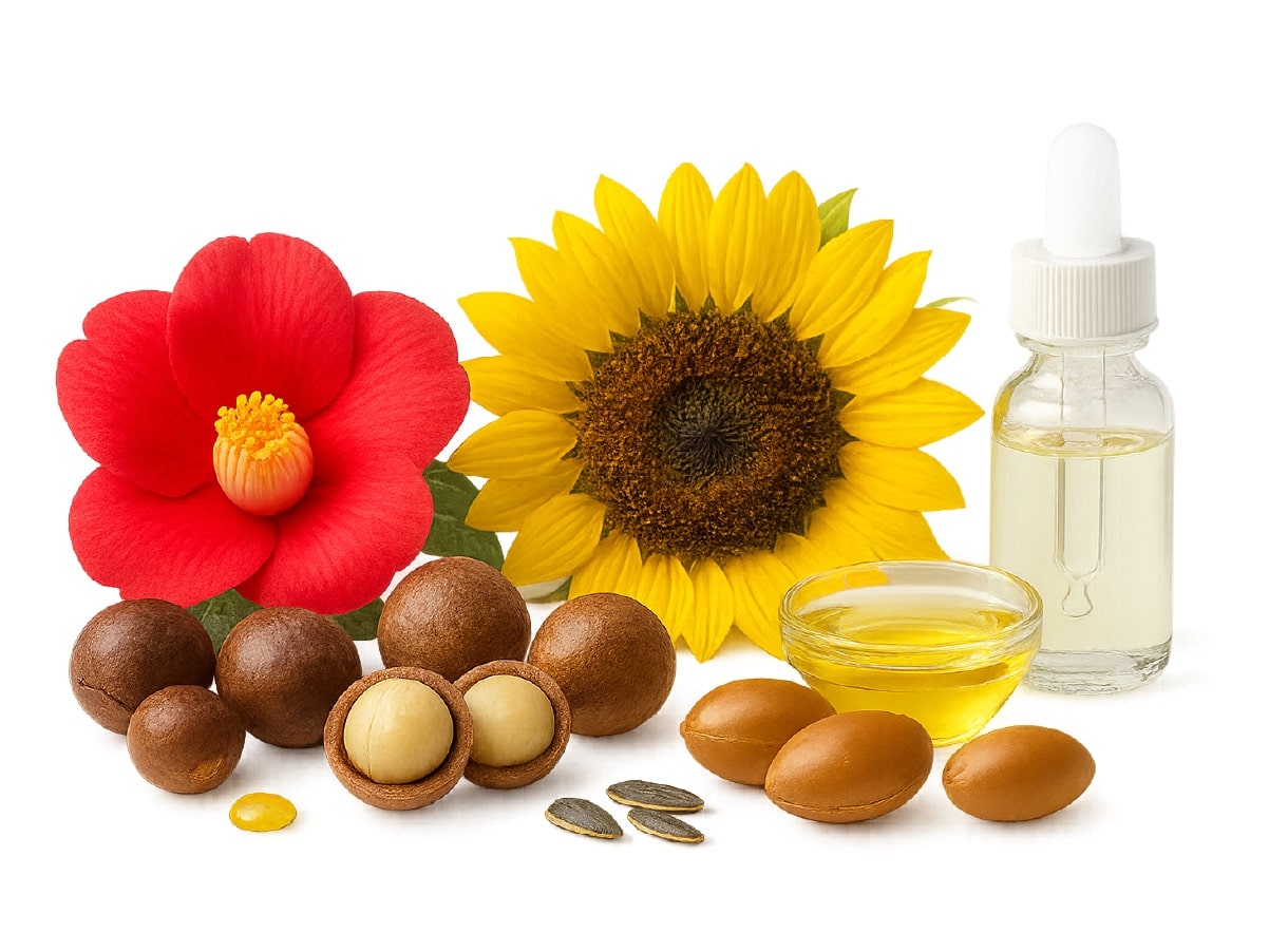 5種の植物オイル